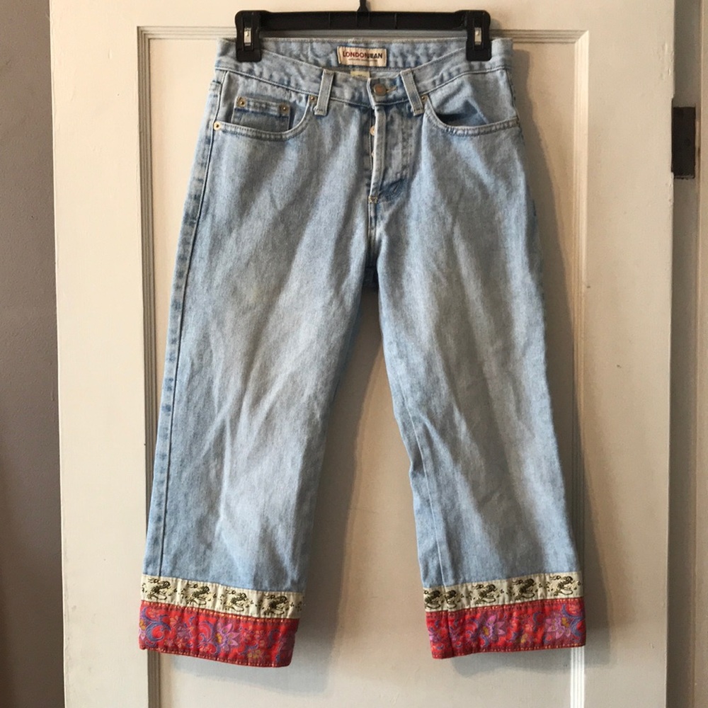 Y2k funky capris